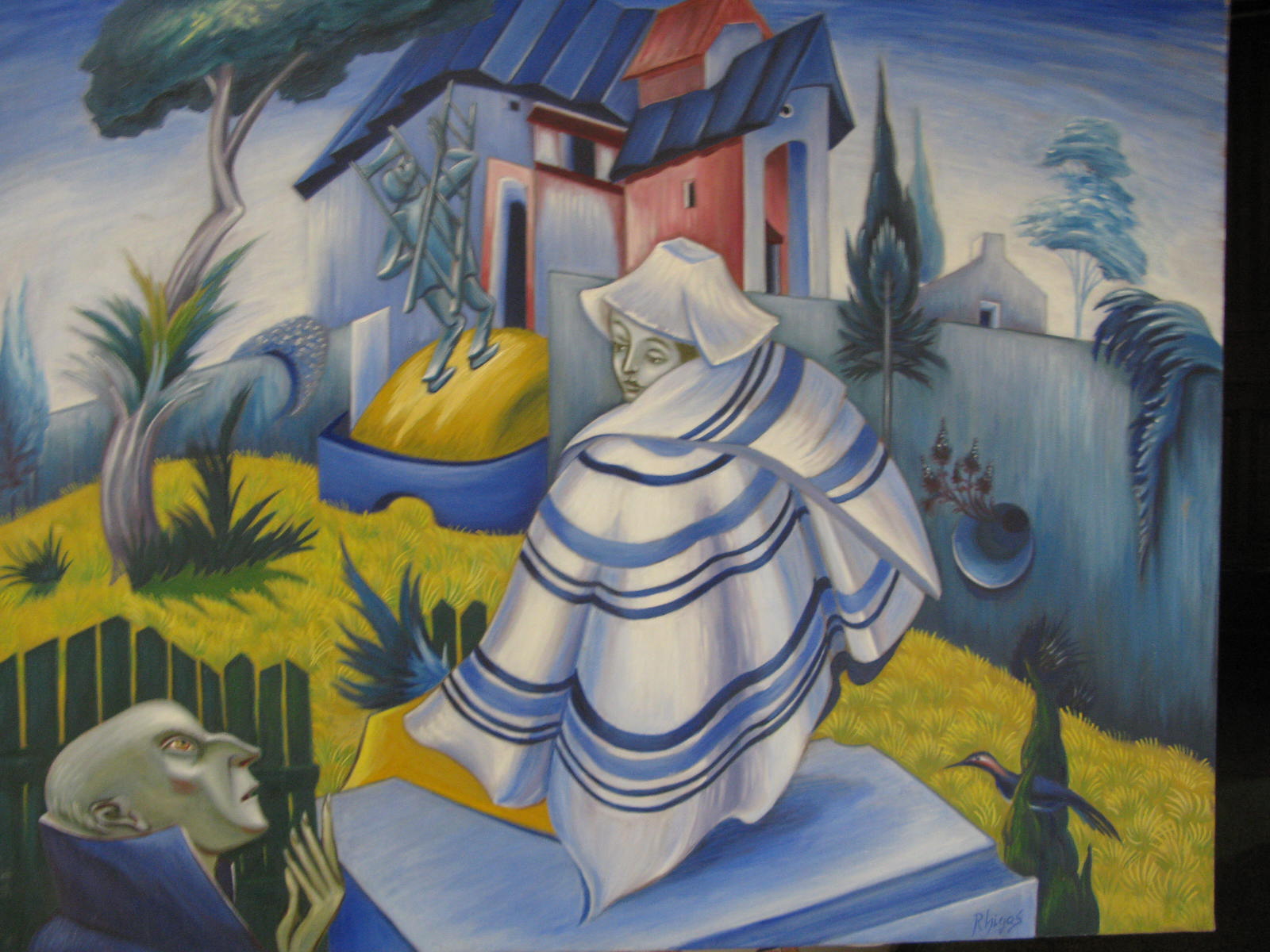 Strange Encounter 90 x 120 cm